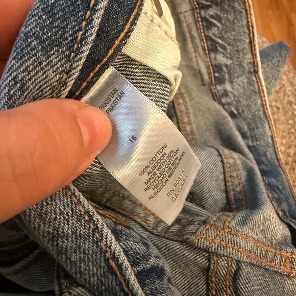 Aeropostale Blue Flare Wide Leg Jeans - Picture 5 of 5